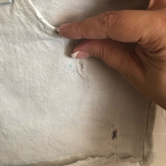 Levi’s 501s Exposed Button Fly Denim Shorts - Picture 4 of 12